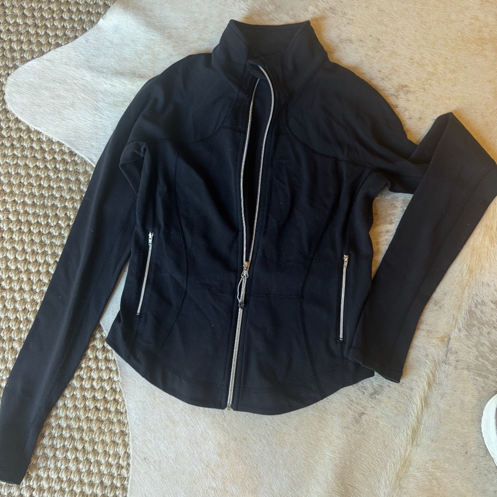 lululemon athletica Black Zip-Up Jacket